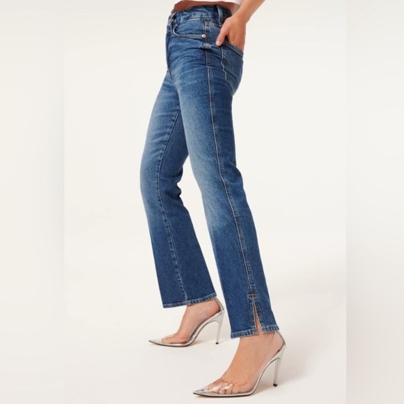 Good American Denim - Good American Blue Jean #GCST086T- 8/29